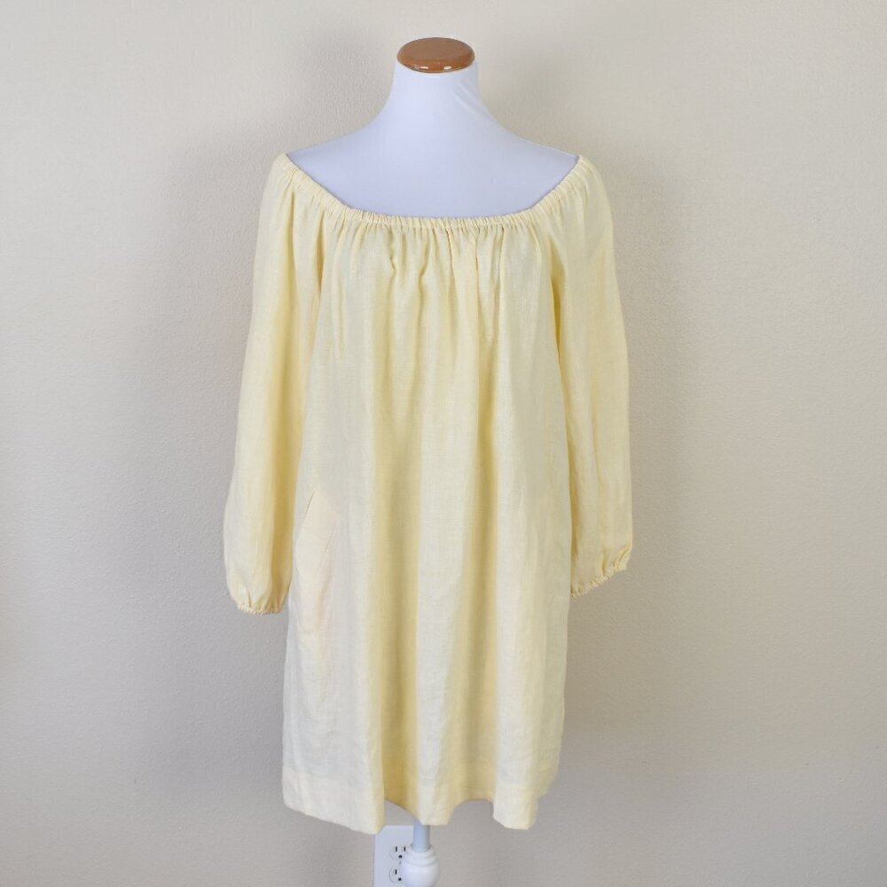 Back Beat Co. Rory Linen Dress XS